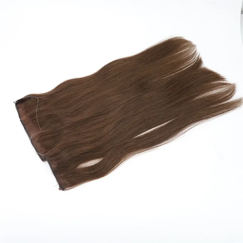 EMEDA Remy Human Hair Halo Hair Extension ZJ1101